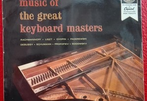 Sascha Gorodnitzki Music Of The Great Keyboard Masters [LP]