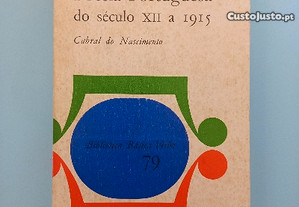 Poesia Portuguesa do Século XII a 1915 - Cabral de Nascimento