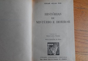 Edgar Allan Poe - Histórias de Mistério e Horror
