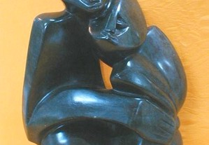 Escultura de serpentine 31x20cm