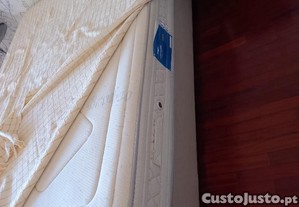 Sommier de alçapão com Colchão Ortopédico da LusoColchão