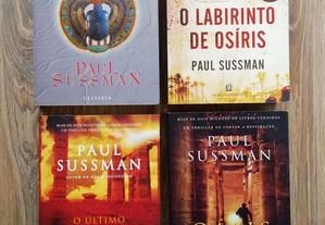 Livros Paul Sussman (portes grátis)
