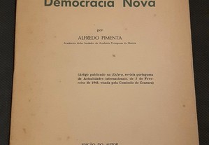 Alfredo Pimenta - A Democracia Nova