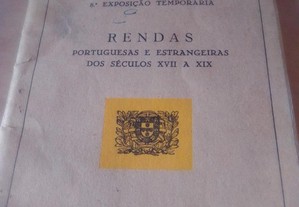 Catálogo do Museu Nacional de Arte Antiga- Rendas - 1948