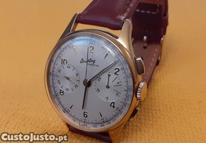 Breitling Cadette do ano 1945, plaque de ouro, em excelente estado