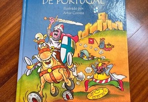 Primeiro e segundo volume da História Alegre de Portugal