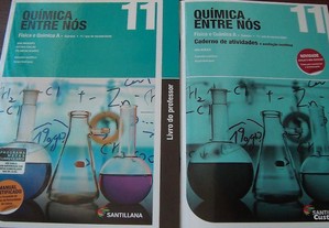 Conjunto completo do professor: Química Entre Nós-Física-Química A-Química - 11º