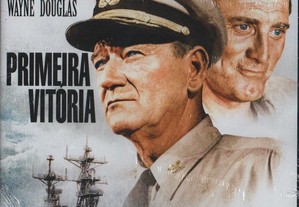 Dvd Primeira Vitória - guerra - selado -John Wayne