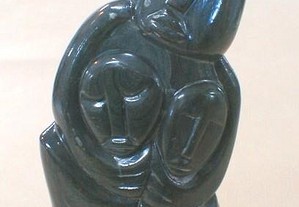 Escultura de serpentine 27x13x5cm