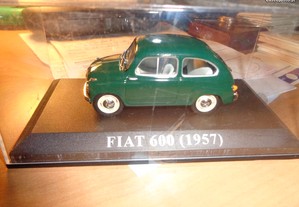 Carro Miniatura Fiat 600 1957 Oferta Envio