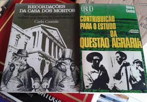 Obras de Álvaro Cunhal e Carlos Coutinho