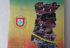 Caderneta de cromos de futebol - Ídolos de Portugal
