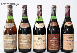 Romeira Palmela de 1988,1990,1991,1997 e1999