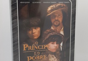 DVD Mark Twain O Príncipe e o Pobre // Aidan Quinn - Alan Bates 2000