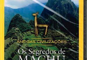 DVD: NatGeo Os Segredos de Machu Picchu - NOVO! SELADO!