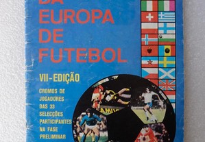 Caderneta de cromos de futebol - Campeonato da Europa de Futebol