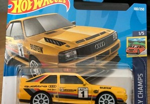 Audi Sport Quattro 1 1984 (yellow) - escala 1/64 - NOVO