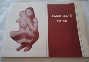 Livro caderno Timor -Leste 1974-1984