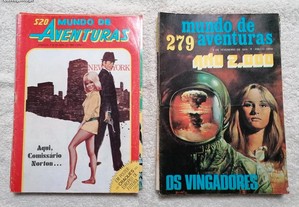 Mundo de Aventuras - V Serie - BD - muitos numeros