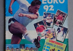 Caderneta de cromos de futebol Euro 92