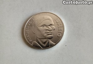 Moeda  7.50 prata Eusebio S. Ferreira