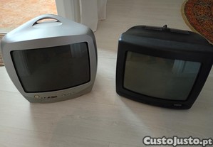Televisor a cores CRT de 14 polegadas