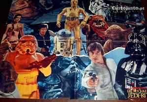 Poster Star Wars revista Bravo anos 80