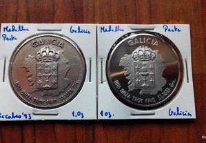 2 Medalhas de prata - Galiza