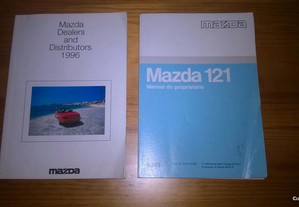 Livro manual do Mazda 121