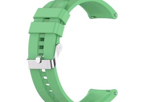 Bracelete em silicone 22mm Gt (Nova) verde clara