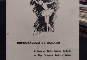 Programa Cinema São João 1978 Espetáculo de Bailado