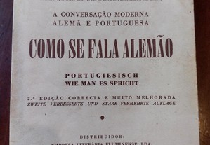 Como se fala Alemão - Aníbal Barbosa Piçarra 1959