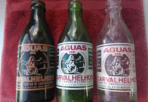 garrafas antigas de água Carvalhelhos