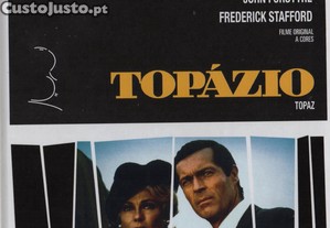Dvd Topázio - thriller - John Forsythe - livro + dvd - extras