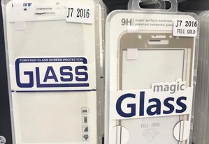 Película vidro temperado completa Samsung J7 2016