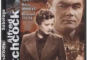Filme em DVD: Hitchcock Sabotagem - NOVO! SELADO!