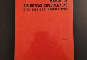 Wilfred Ashworth - Manual de Bibliotecas Especializadas e de Serviços informativos