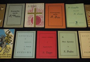 Mini Livros Evangelhos Sociedade Bíblica Anos 60