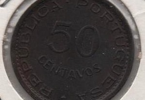 Moçambique - 50 Centavos 1974 - bela/soberba