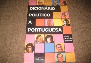 Livro "Dicionário Político á Portuguesa"
