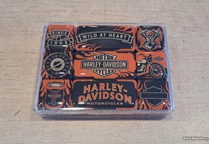 Caixa ímanes Harley Davidson
