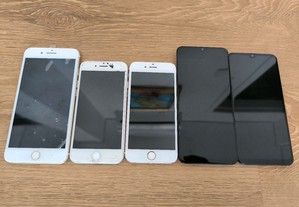 Telemóveis para peças (iPhone e Samsung)