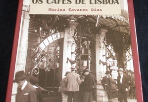 Livro Os Cafés de Lisboa Marina Tavares Dias
