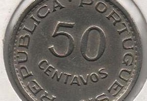 S. Tomé e Príncipe - 50 Centavos 1951