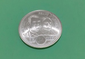 Moeda Espanhola em prata de 12 euros