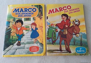 Marco - Dos Apeninos aos Andes - 2 Cadernetas Completas