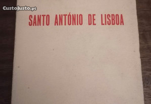 Livro "Santo António de Lisboa" por Mário Gonçalves Viana.