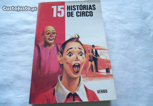 Livro usado 15 histórias de circo 1980