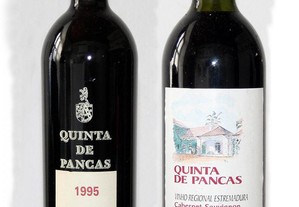 Quinta De Pancas de 1995 e 1997 carbernet Sauvignon _Vinho Regional Estremadura