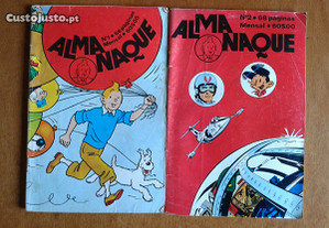 Almanaque Tintin - Primeiros 10 volumes